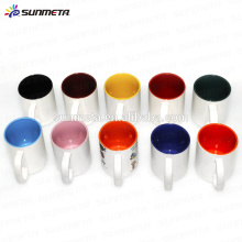 sublimation mug factory supply color inside mug